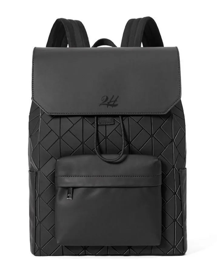 2H Black Duffle Back Bag