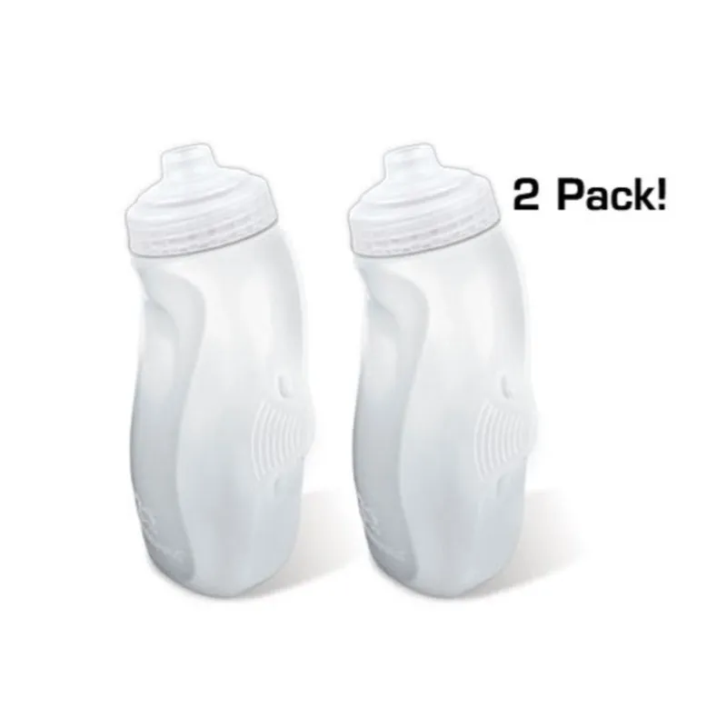 Amphipod  Small Caps 2 Pack Jett-Squeeze (For 8, 10.5, 12, 16, And 17 Oz. Bottles) Clear