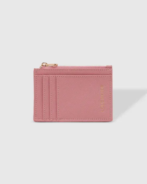 Cara Cardholder in Bubblegum Pink by Louenhide