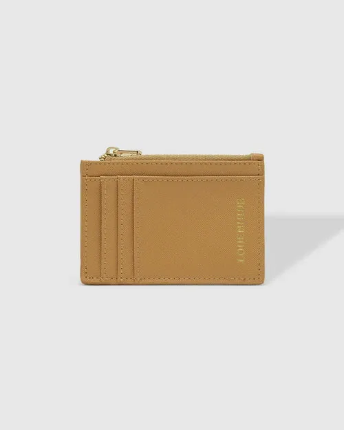 Cara Cardholder in Camel by Louenhide