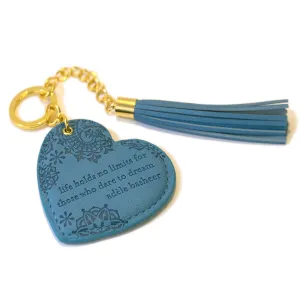 Denim Days Blue Key Chain