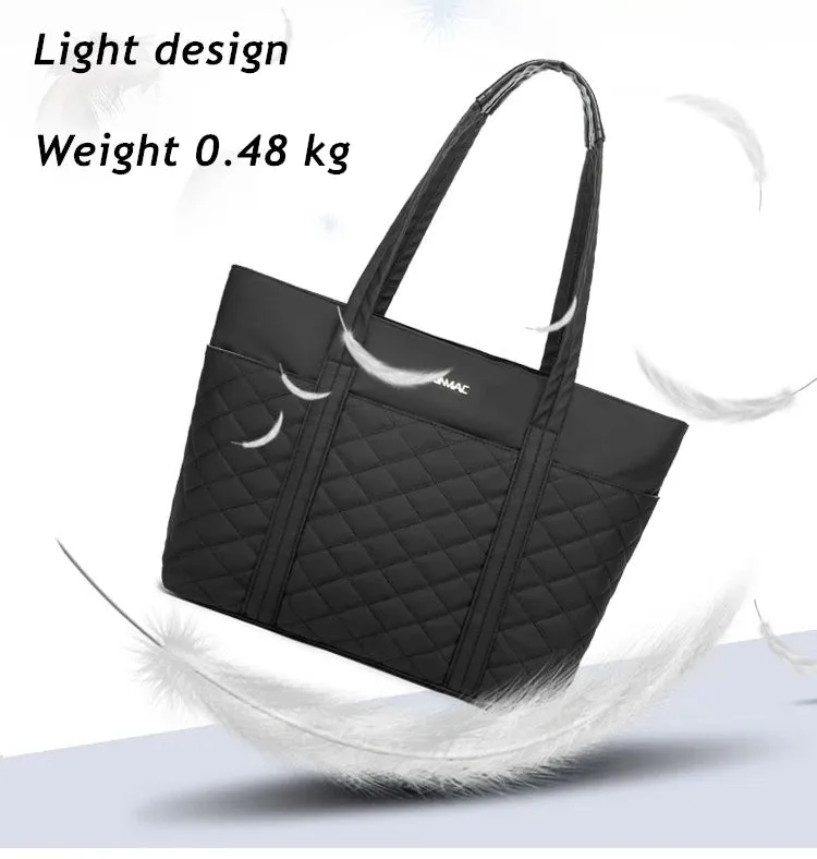For Macbook Womens 15.6 Inch Shoulder Handle Portable Tote Case Laptop Bag