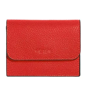 Free Accordion Flap Card Case Sport Red