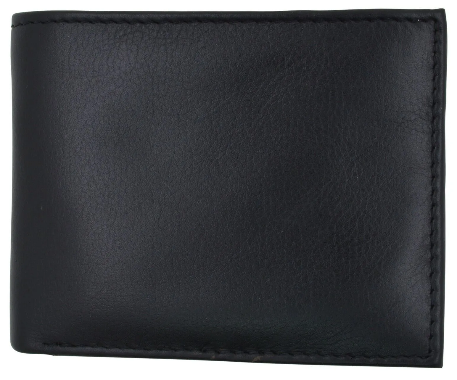 Genuine Leather Minimalist Bifold Wallets For Men RFID Blocking Slim Mens Wallet