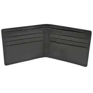 Leather Bifold Men's Wallet with Back ID Holder