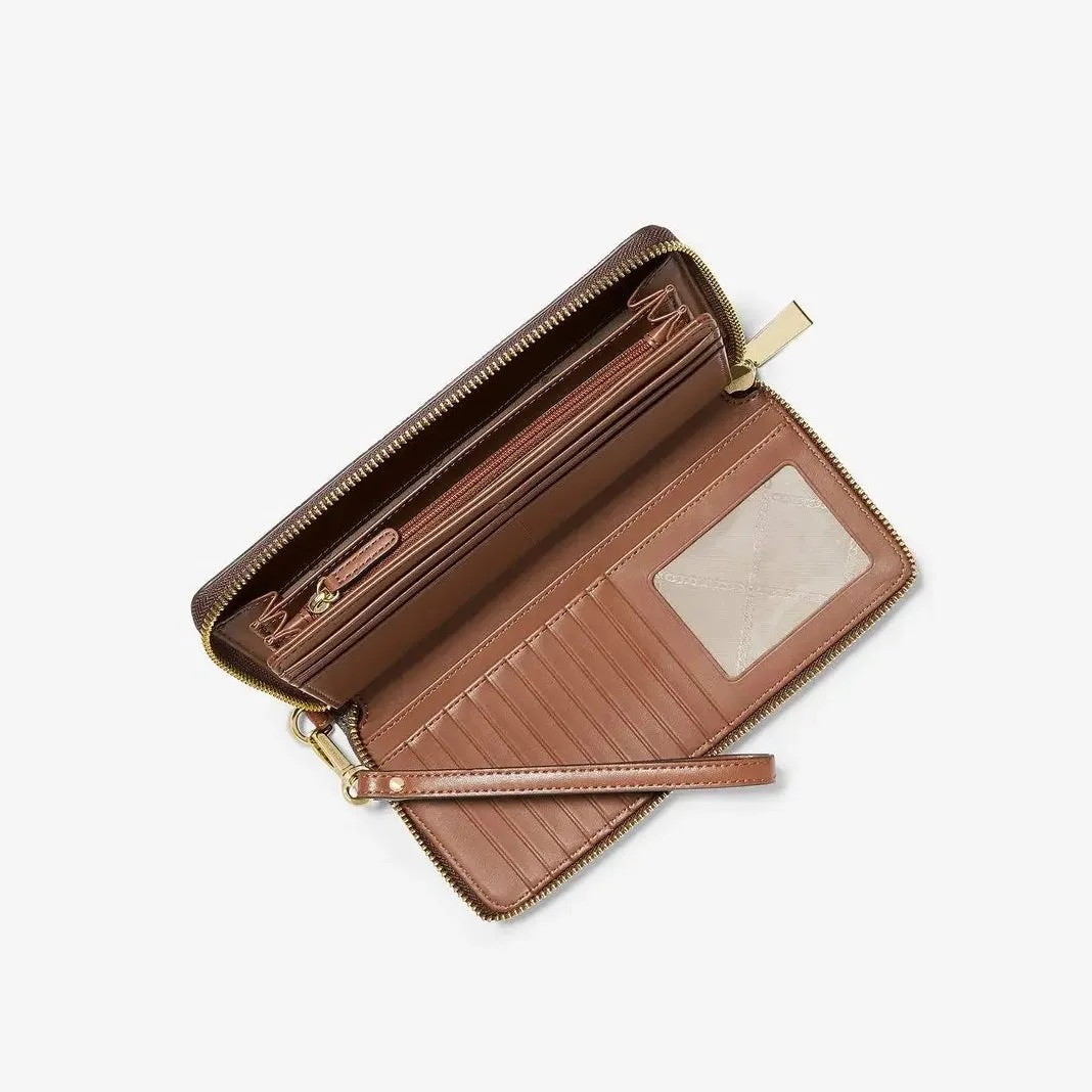 Michael Michael Kors Large Logo Continental Wallet, brown
