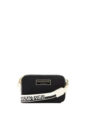 NAKEDVICE THE LEXIE KIA SIDEBAG - BLACK/GOLD