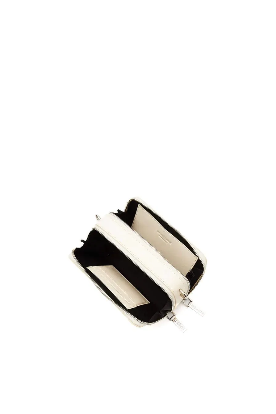 NAKEDVICE THE LEXIE SIDEBAG - IVORY/SILVER