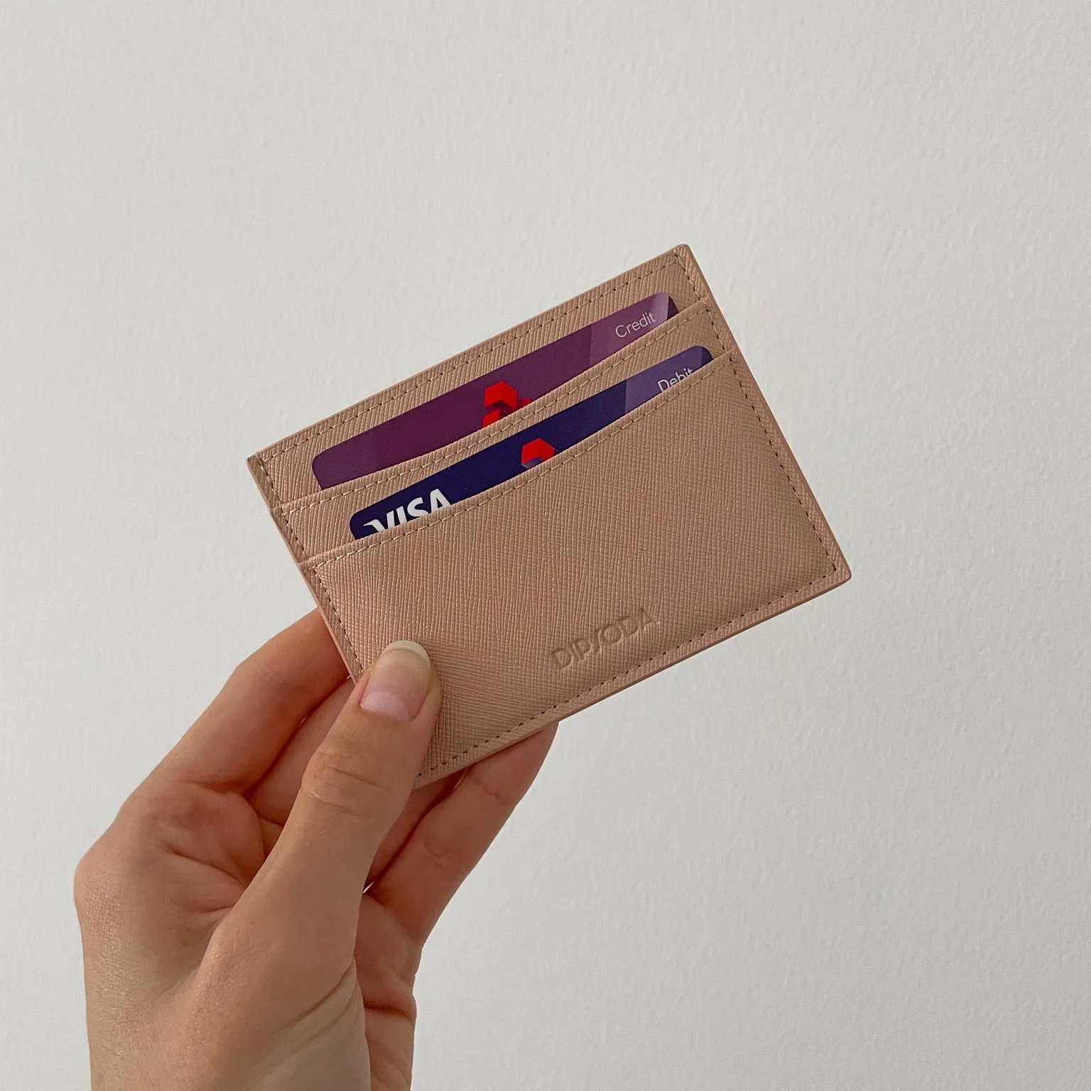 Nude Pink Card Holder