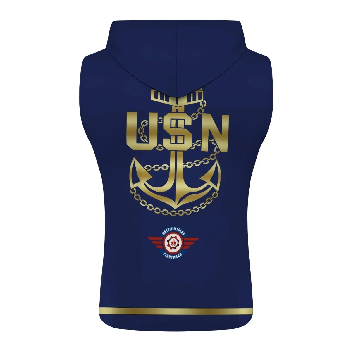 Personalized USA Navy Veteran Pullover & Zip Hoodie