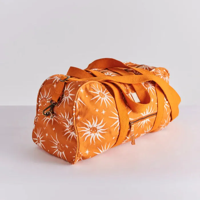 Ray Of Light Ochre Duffle Bag