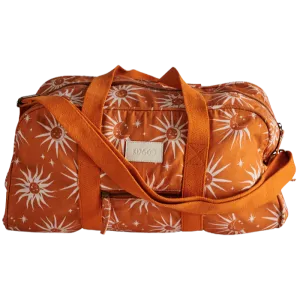 Ray Of Light Ochre Duffle Bag
