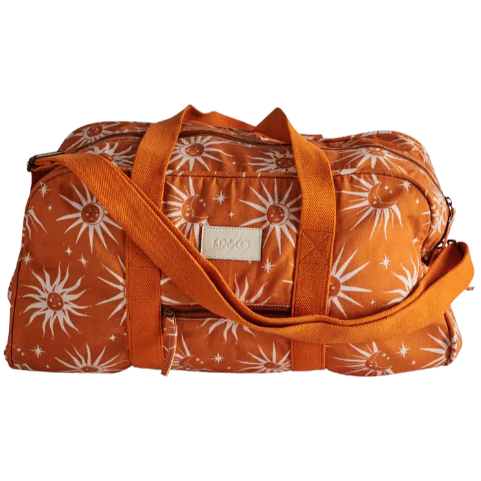 Ray Of Light Ochre Duffle Bag