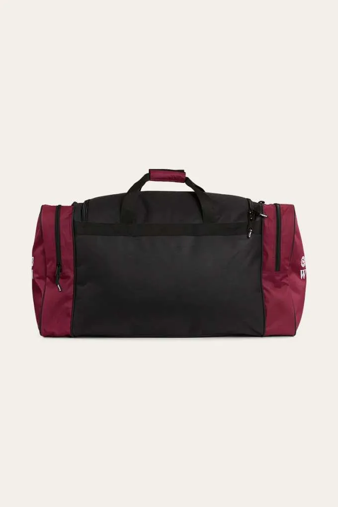 Ringers Western Rider Sport Bag Burgundy/black