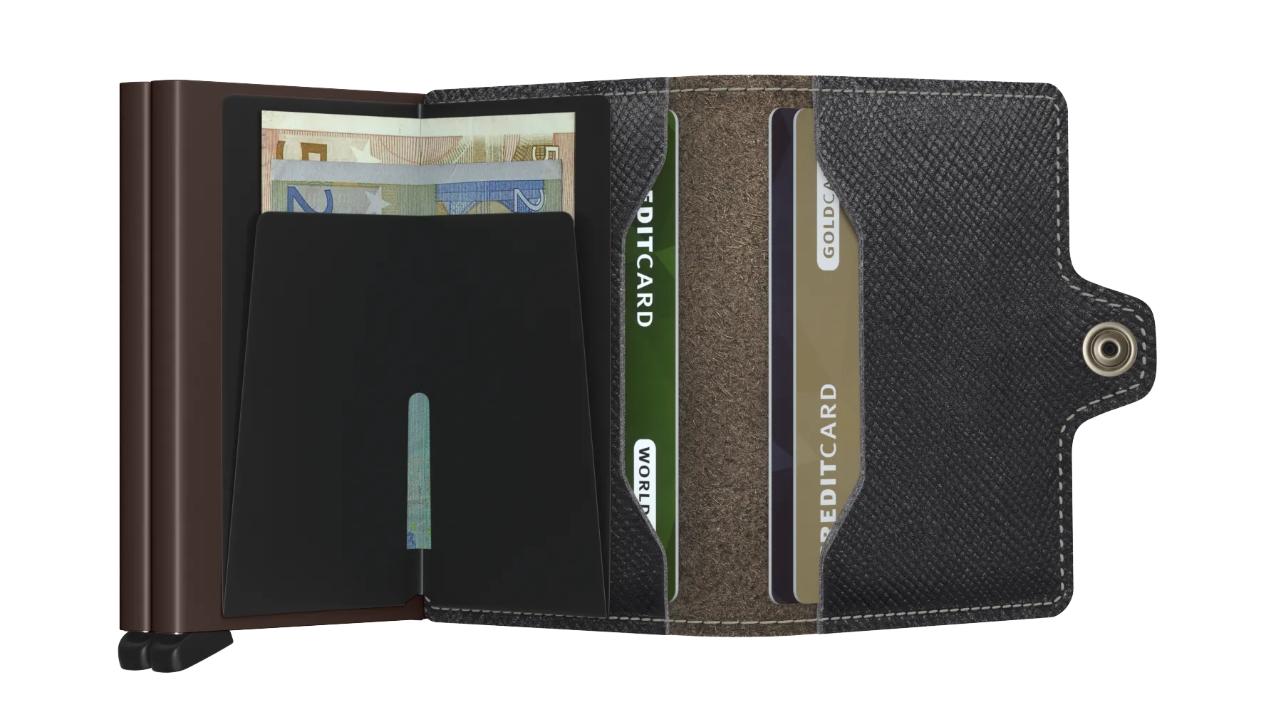 Saffiano Leather Twinwallet