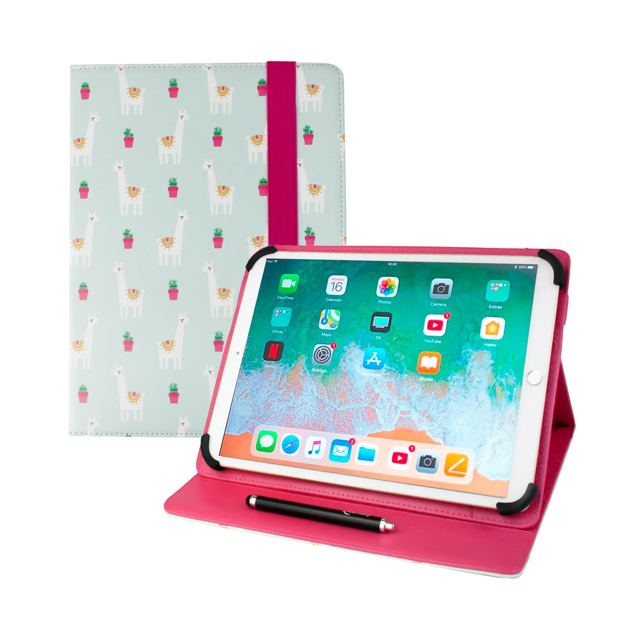 Universal Tablet Case - Llama